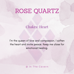 Rose Quartz Zibu Coins - In The Cavern