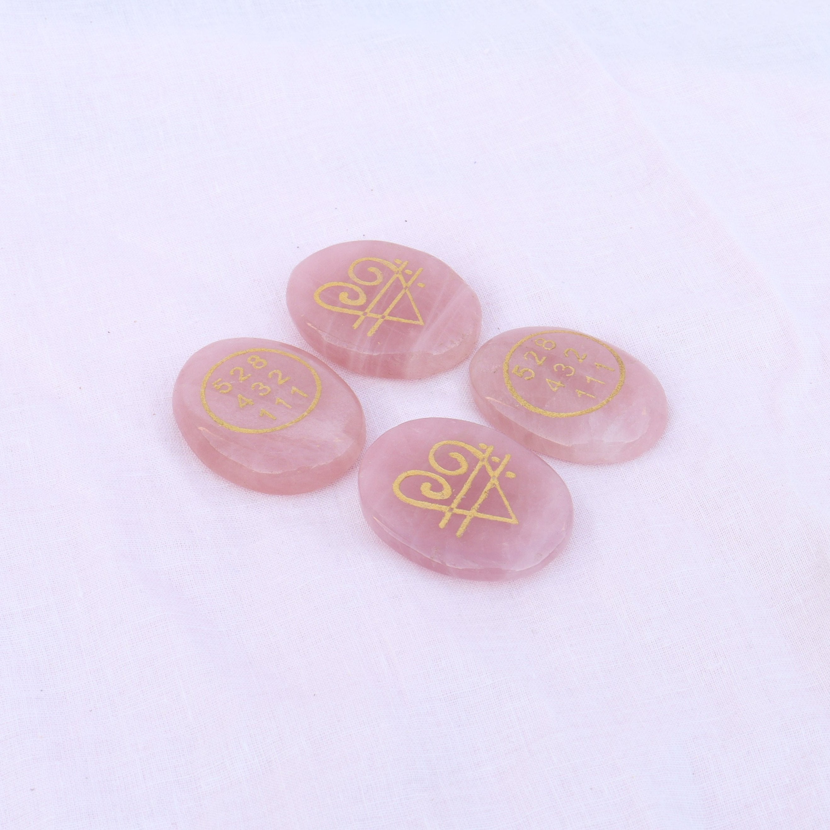 Rose Quartz Zibu Coins