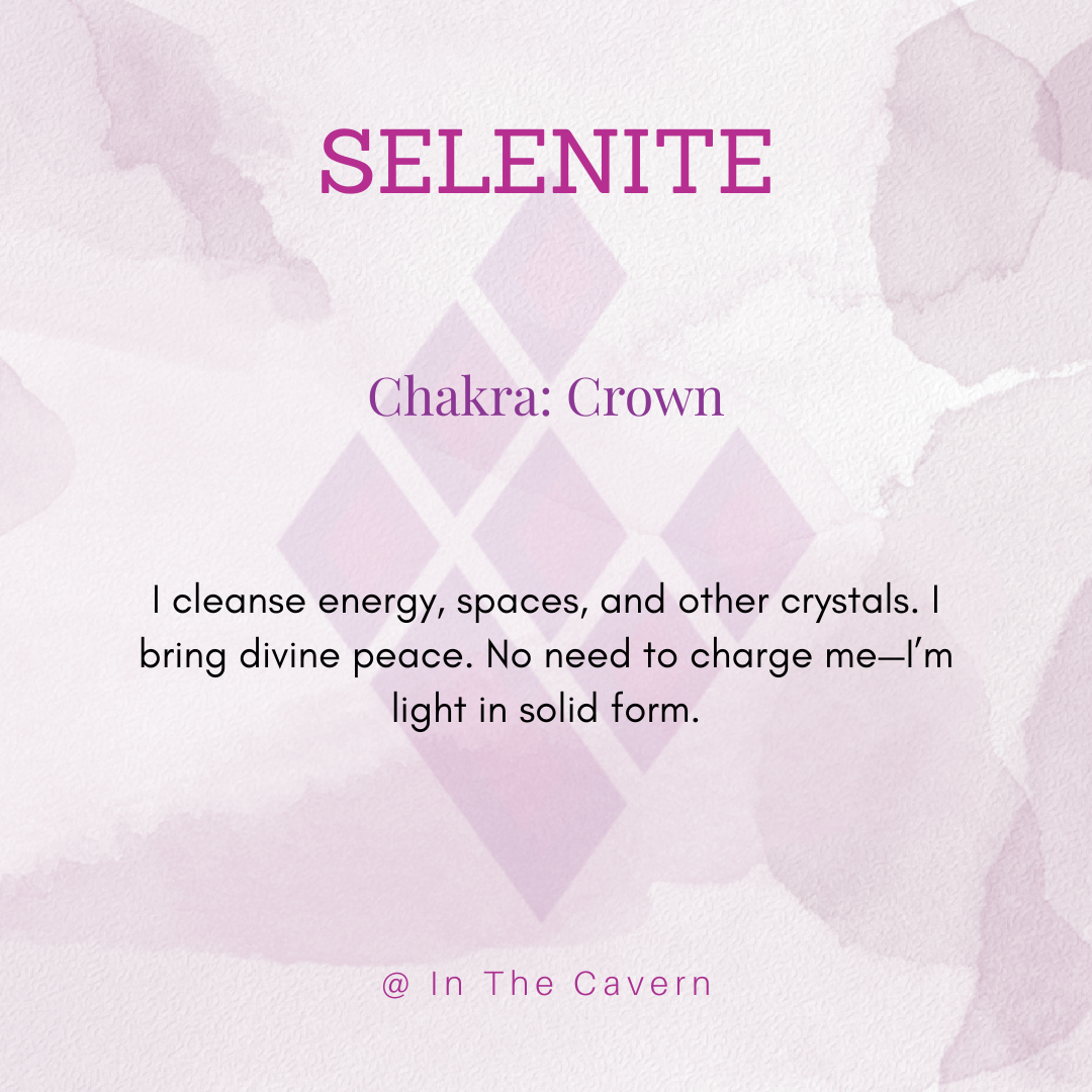Selenite Bracelet - In The Cavern