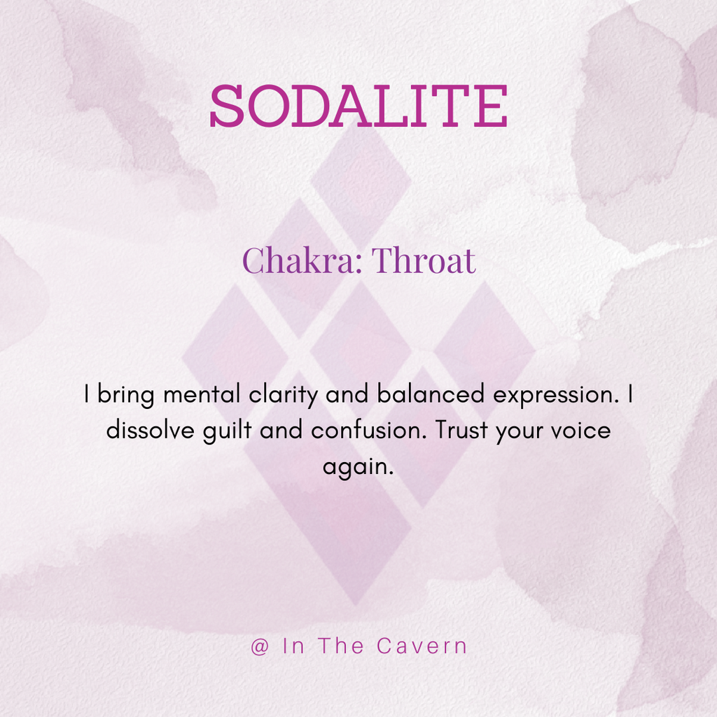 Sodalite Angel
