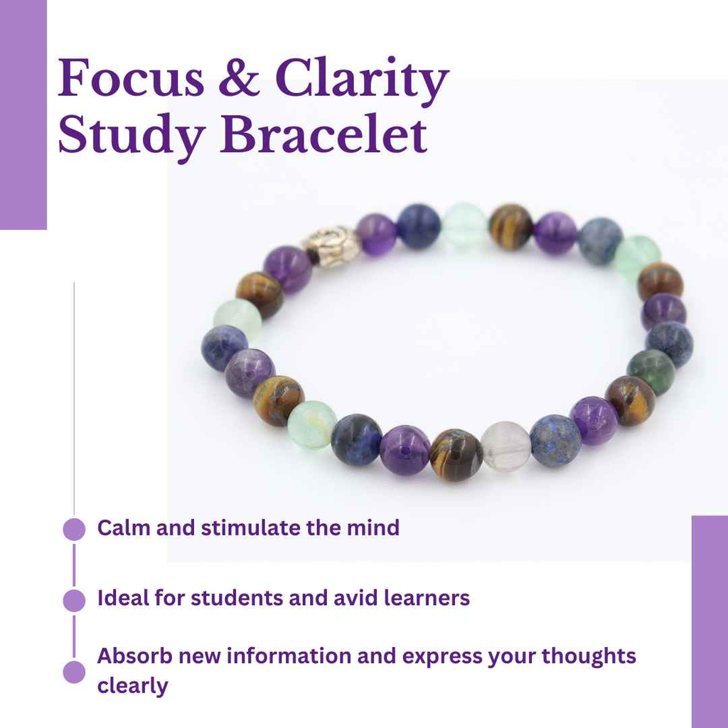Focus & Clarity Study Bracelet