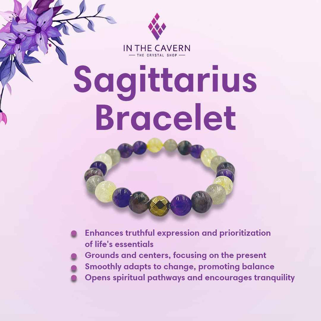 Zodiac Elegance: Sagittarius Bracelet