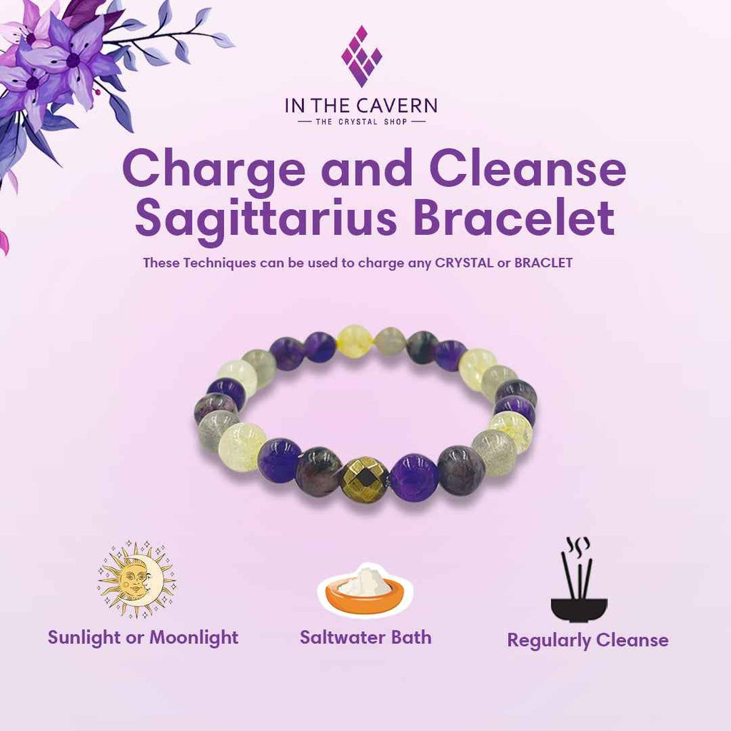 Zodiac Elegance: Sagittarius Bracelet