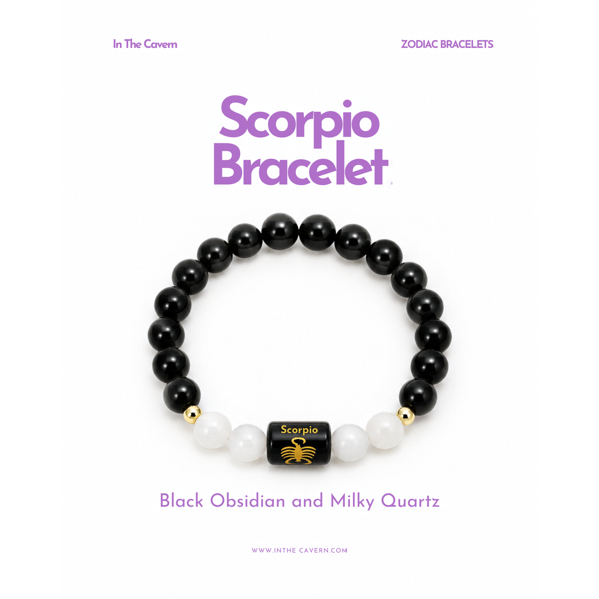 Scorpio (वृश्चिक राशि) Zodiac Bracelet