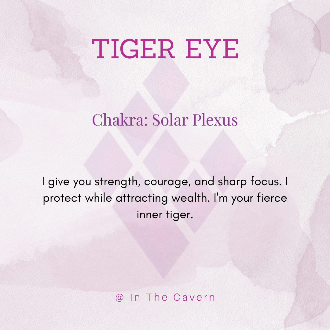 Tiger Eye Pyramid - In The Cavern