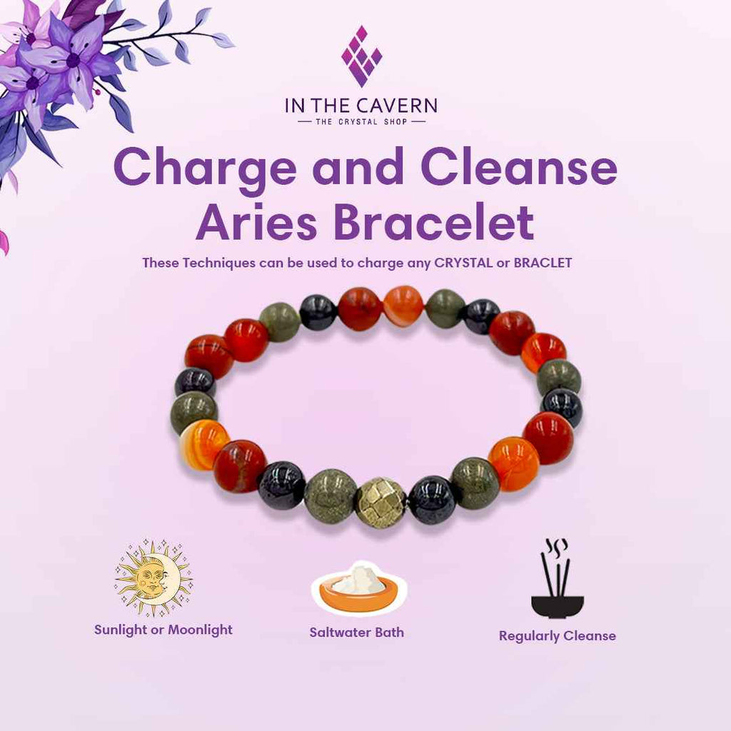 Zodiac Elegance: Aries Bracelet