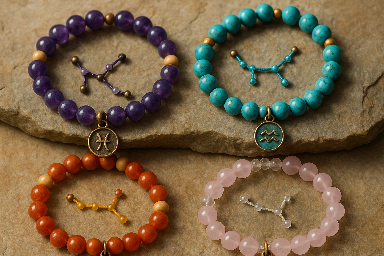 beaded zodiac bracelets
