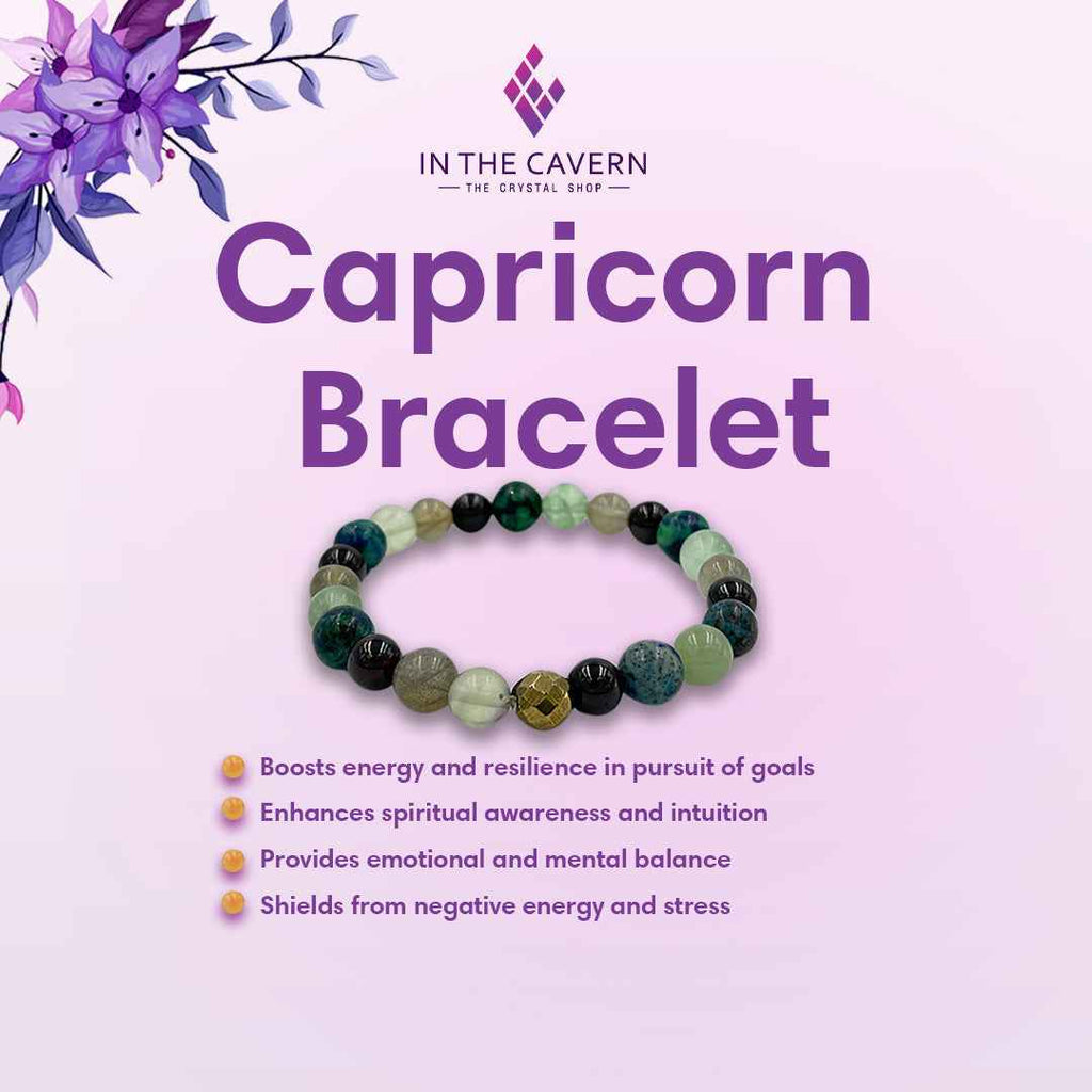 Zodiac Elegance: Capricorn Bracelet