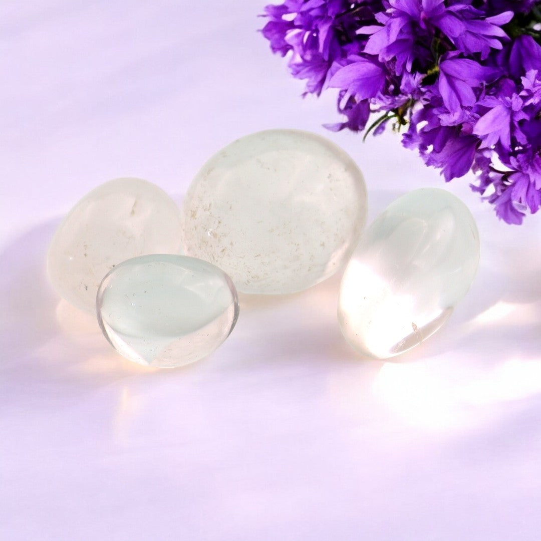 Clear Quartz Tumbles