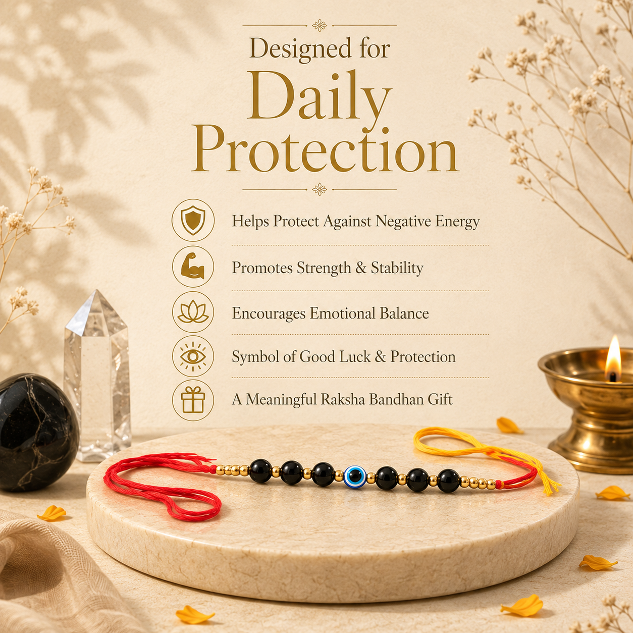 Evil Eye Protector Rakhi for Brother