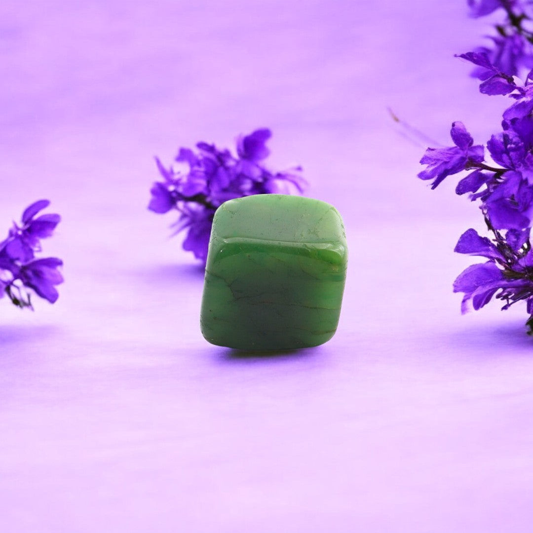 Green Jade Tumbles