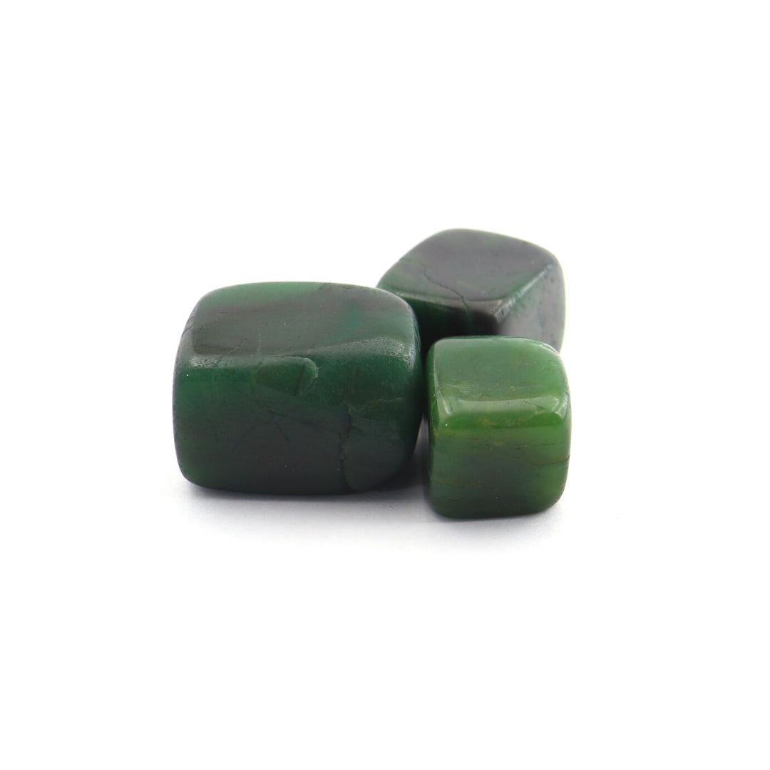 Green Jade Tumbles