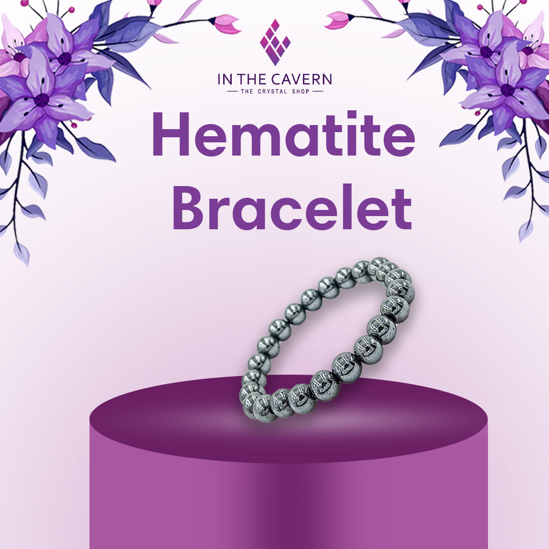 Hematite Bracelet - Enhance Grounding & Protection