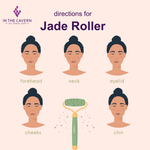 Luxurious Green Jade Facial Roller - Natural Skincare Massager for Radiant, Youthful Complexion