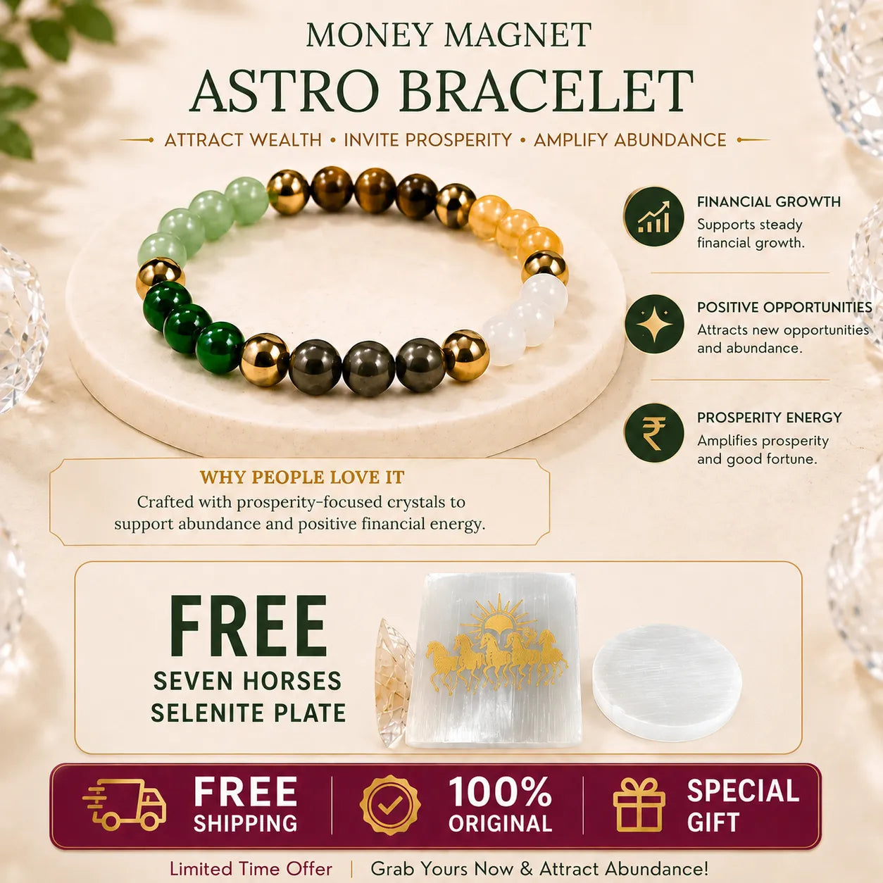 Dhan Magnet Astro Bracelet
