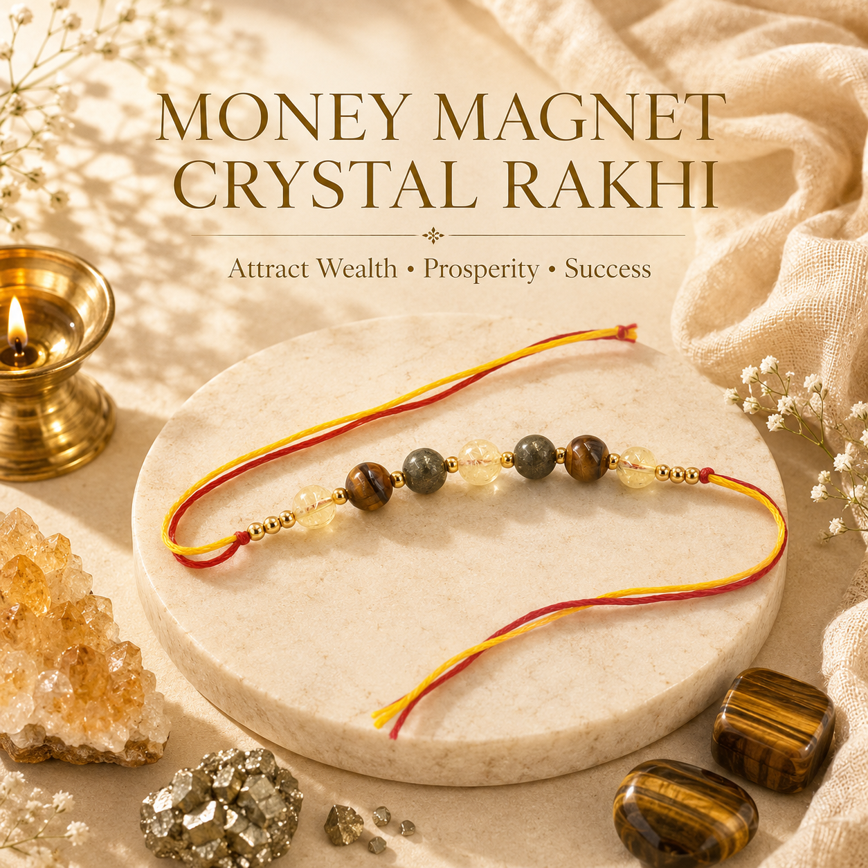 Money Magnet Rakhi for Brother