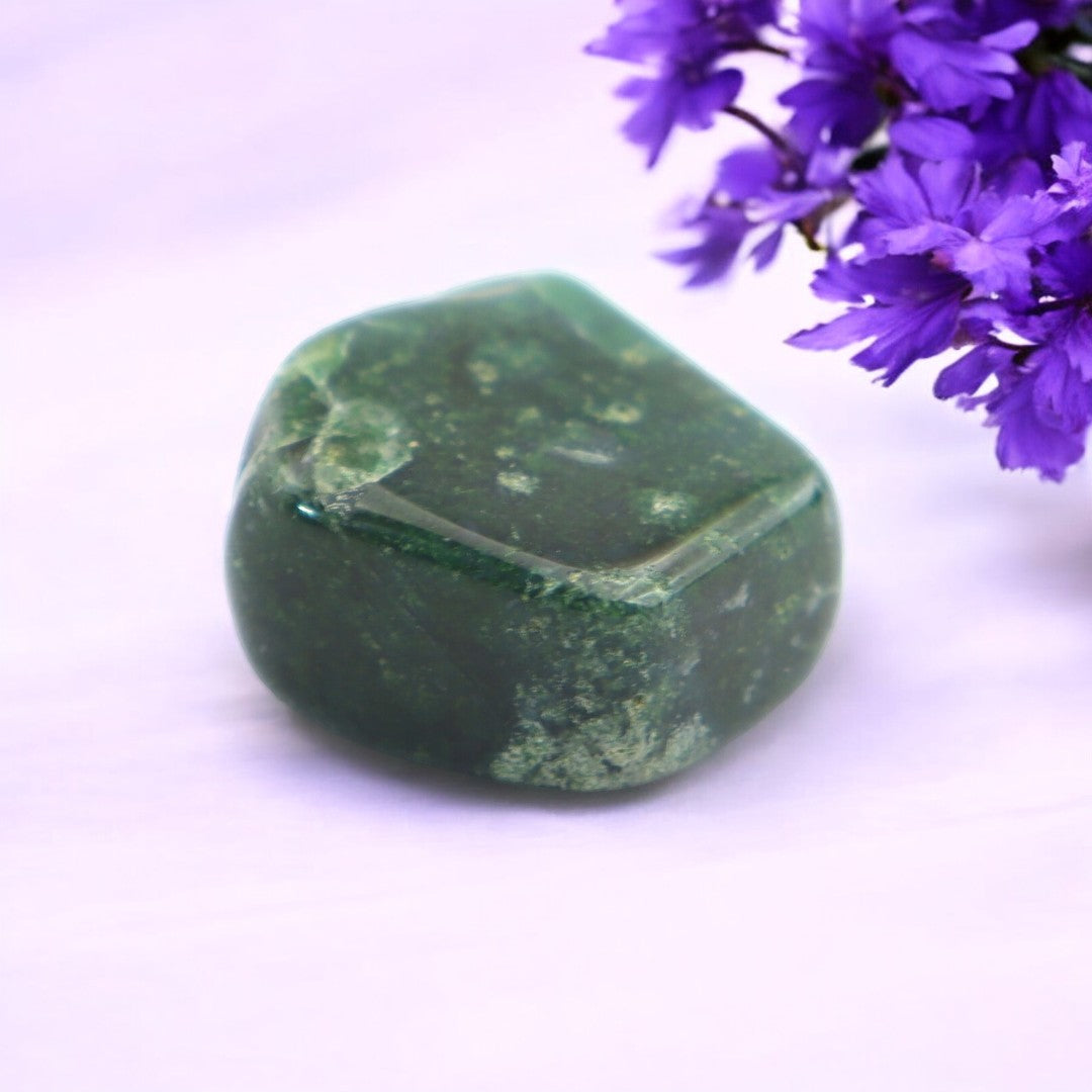 Moss Agate Tumbles