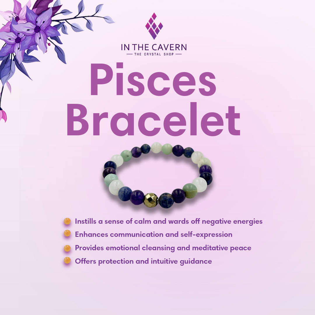 Zodiac Elegance: Pisces Bracelet