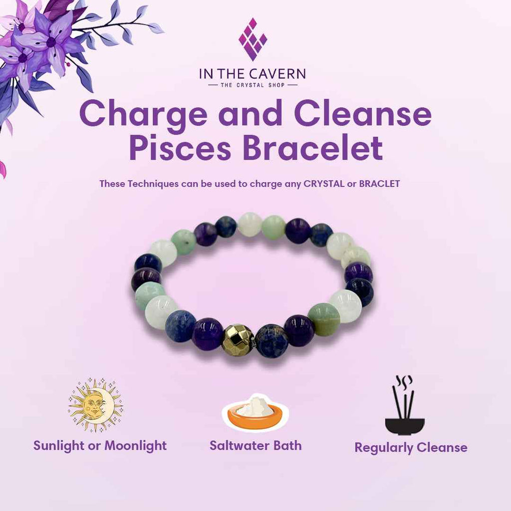 Zodiac Elegance: Pisces Bracelet