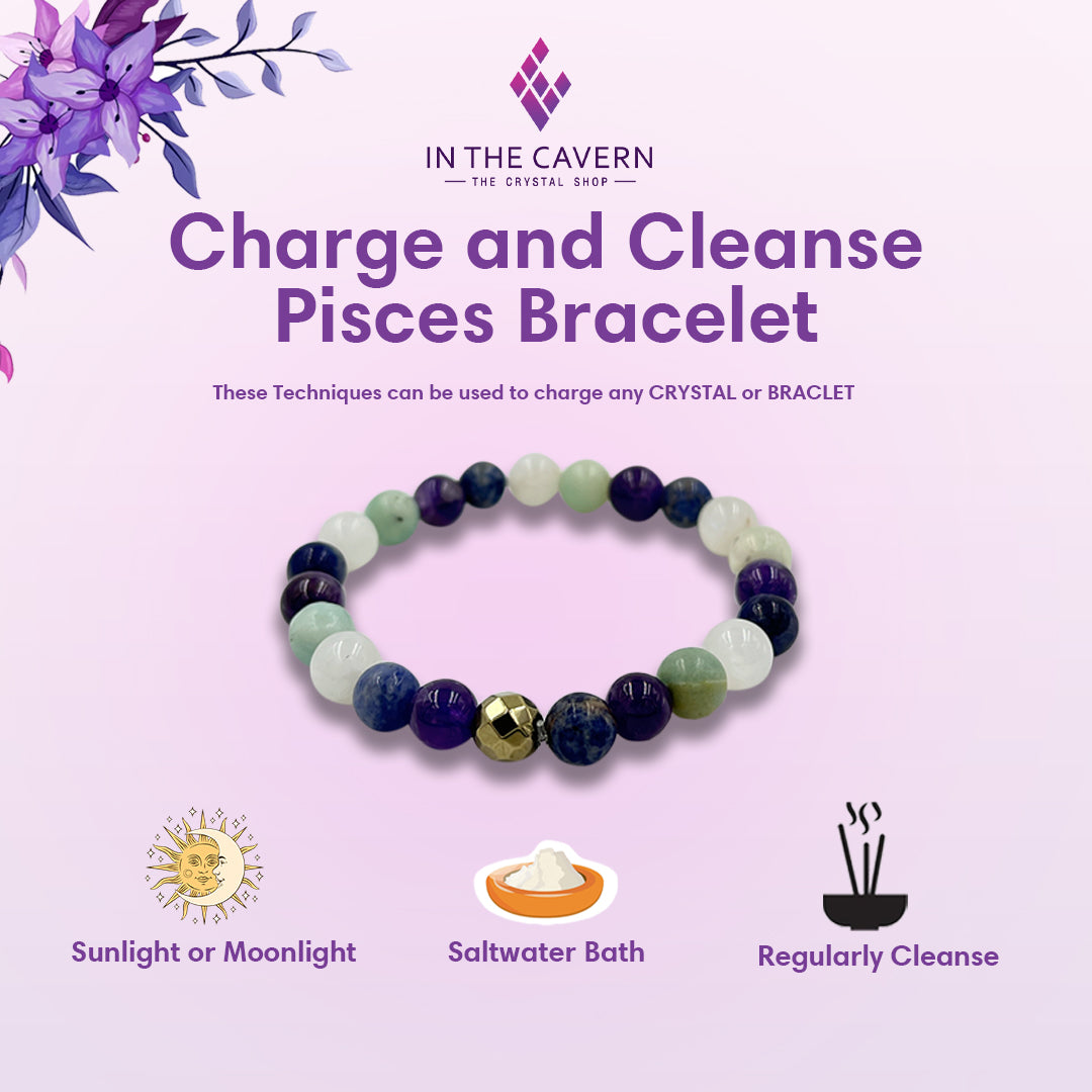 Zodiac Elegance: Pisces Bracelet