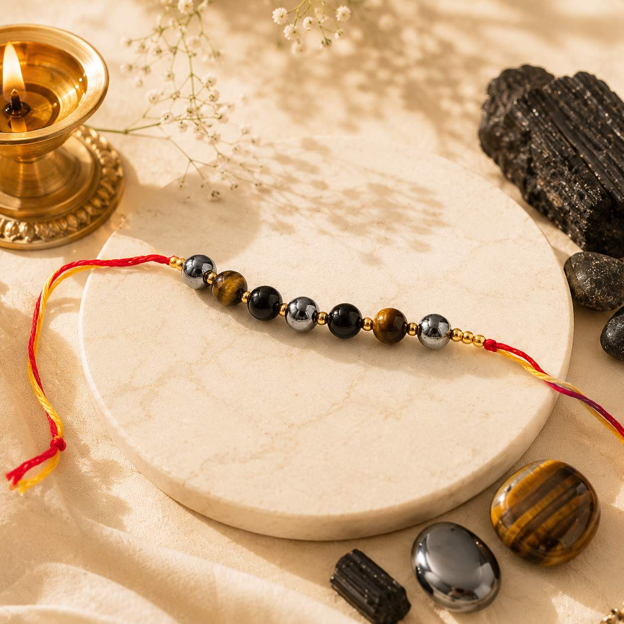 Protection Crystal Rakhi