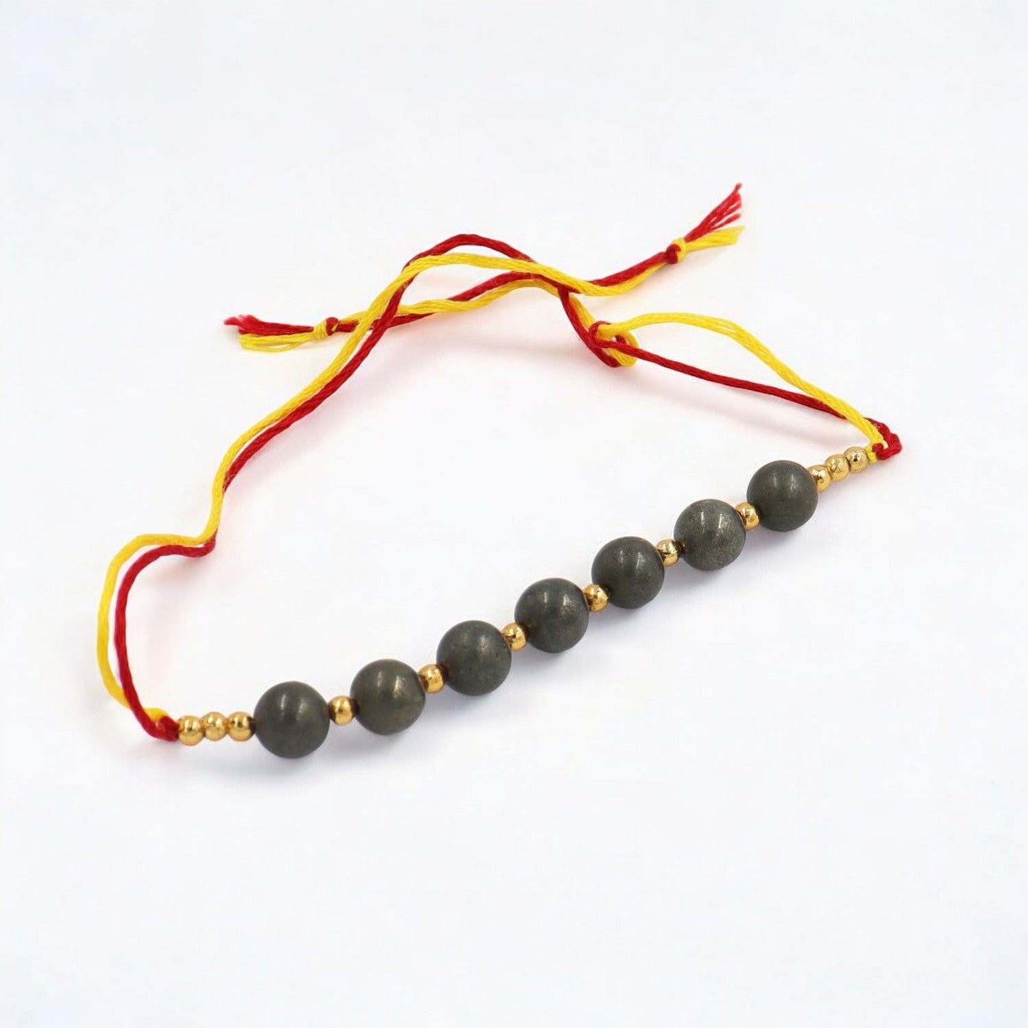 Pyrite Crystal Rakhi