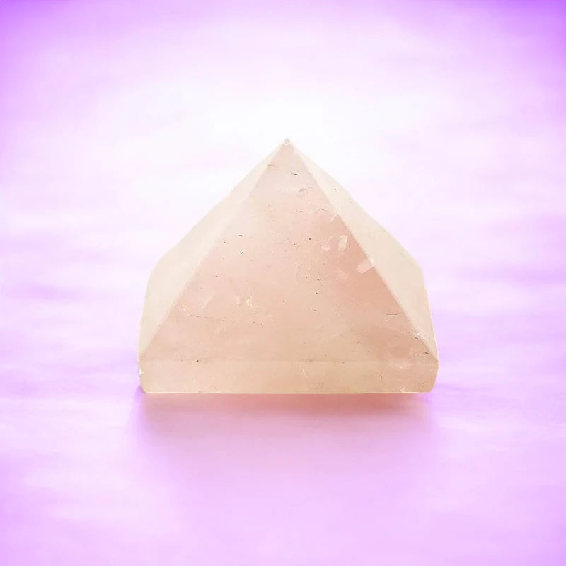 Rose Quartz Pyramid