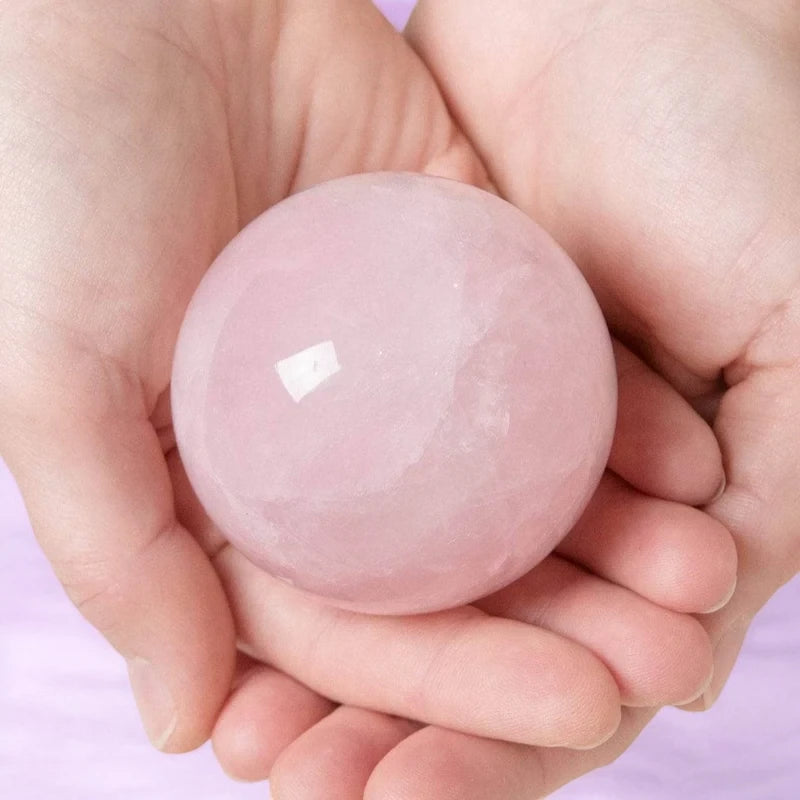 Rose Quartz Sphere Ball