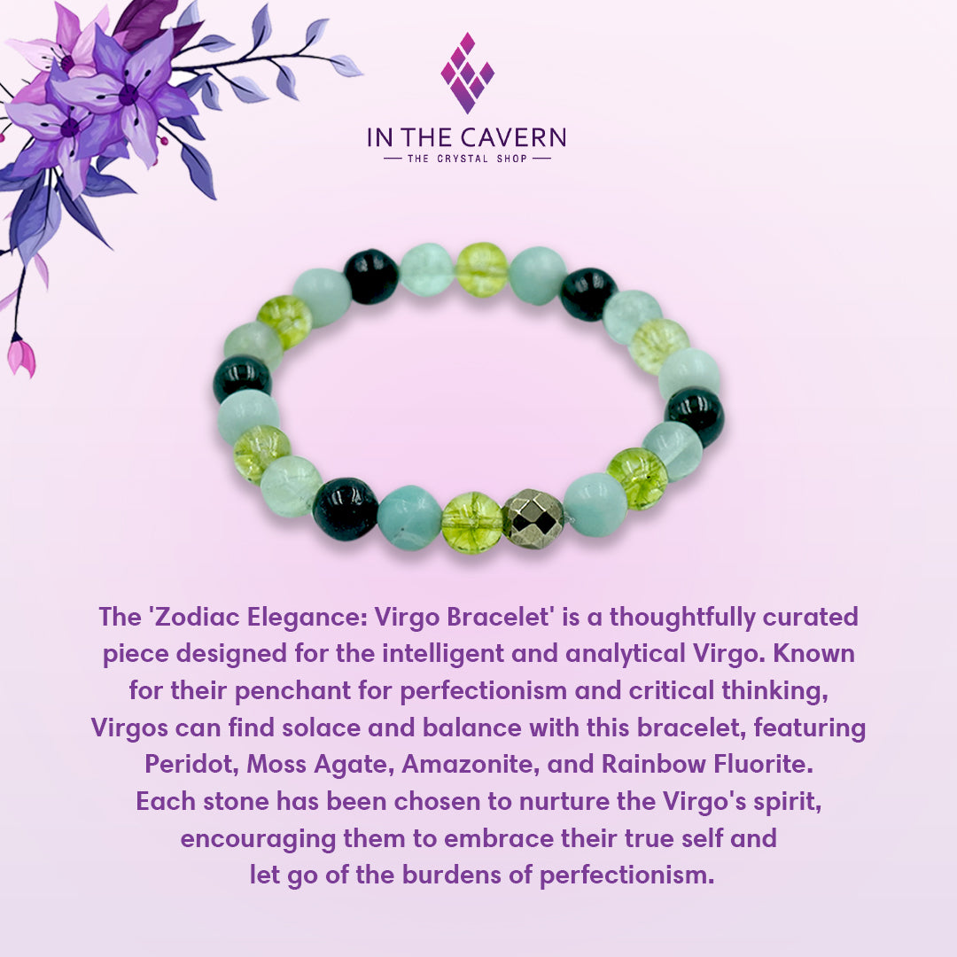 Zodiac Elegance: Virgo Bracelet