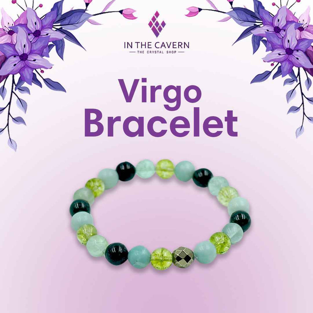 Zodiac Vibes: Virgo Crytsal Tumble Set
